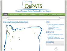 Tablet Screenshot of orpats.org